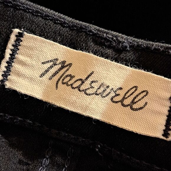 Madewell Black 9-Inch High-Rise Skinny Jeans Size 28 Everyday Comfort Denim - Picture 7 of 16